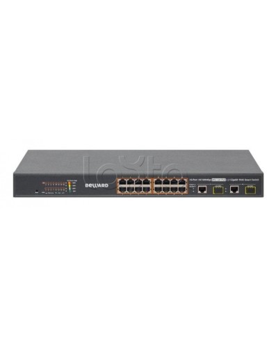 Коммутатор PoE 16-портовый Beward STW-1622HP в Уфе Коммутаторы Pintop.ru