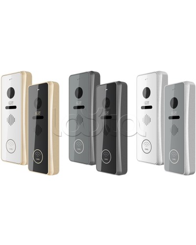 Панель вызывная CTV-D4002EM (серебро) в Уфе Вызывные видеопанели малоабонентные Pintop.ru