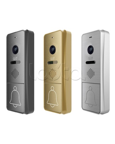 Панель вызывная CTV-D4004FHD (графит) в Уфе Вызывные видеопанели малоабонентные Pintop.ru