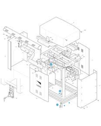 Вал деблокиратора G3000 Came 119RIG415 в Уфе Запчасти для шлагбаумов и автоматики Pintop.ru
