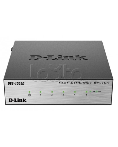 Коммутатор 5-портовый D-Link DES-1005D/O2B в Уфе Коммутаторы Pintop.ru