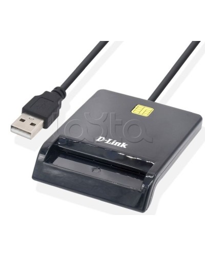USB-считыватель смарт-карт D-Link DL-DCR-100/B1A в Уфе Считыватели Pintop.ru