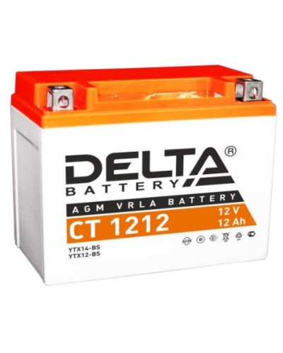 Аккумулятор АКБ 12 - 12 Delta CT 1212* в Уфе Электротехническое оборудование Pintop.ru