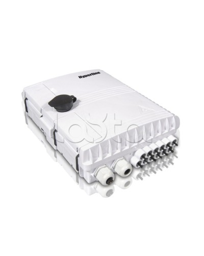 Бокс оптический настенный Hyperline FO-WBI-12A-GY в Уфе Кросс оптический Pintop.ru