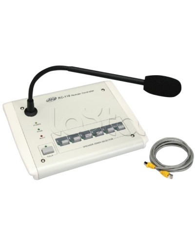 Станция настольная микрофонная JDM RC-110 в Уфе Микрофонные консоли и микрофоны Pintop.ru