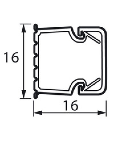 Кабель-канал METRA 16x16 Legrand (638191) в Уфе Кабель-канал Pintop.ru