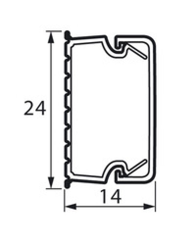 Кабель-канал METRA 24x14 Legrand (638193) в Уфе Кабель-канал Pintop.ru