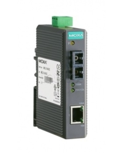 Медиаконвертер Ethernet 10/100BaseTX в 100BaseFX (SC) Moxa IMC-21-S-SC в Уфе Медиаконвертеры Pintop.ru