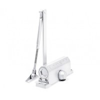 Доводчик дверной с рычажной тягой DC-065 EN3/4/5, белый NOTEDO DC065W