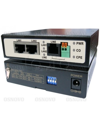 Удлинитель Ethernet OSNOVO TR-IP2 в Уфе Видеоусилители, Модуляторы, Делители Pintop.ru