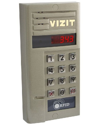 Блок вызова домофона Vizit БВД-343FCPL в Уфе Блоки вызова многоабонентные Pintop.ru