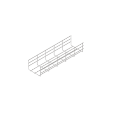 Проволочный лоток 100х150 L3000 мм INOX304 КМ-Профиль (PL100-150-3000 INOX304)