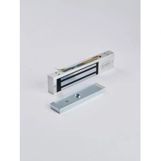 R-Lock RL-EM180-LSS - Электромагнитный замкок, 180кг, DC12/24B, цвет серебристый сатинированный алюминий RAL 7047, два датчика втроены в корпус замка: датчик Холла и магнито-контактный датчик